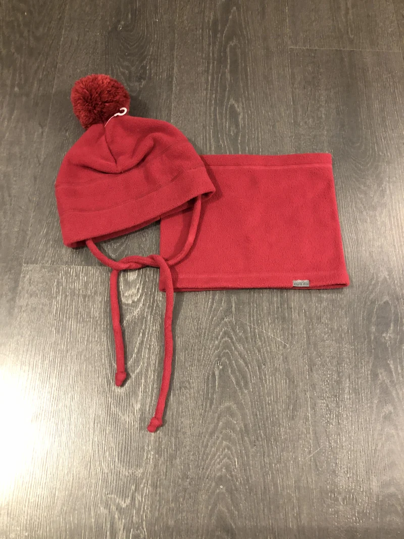 Duo tuque et cache cou - souris mini - 2-3 ans