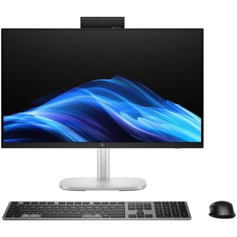 Ordinateur tout-en-un HP EliteStudio 8 AiO G1i - Intel Core Ultra 5 235 - Technologie vPro - 16 Go - SSD 512 Go - Écran tactile QHD 27" - Bureau - Argent Pike C7GL7UT#ABC