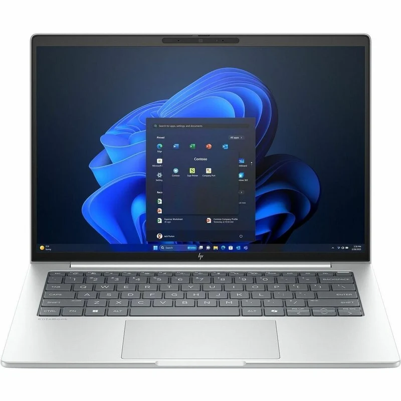 Ordinateur portable HP EliteBook 8 G1i 16" - WUXGA - Intel Core Ultra 5 225U - 16 Go - SSD 512 Go - Clavier anglais et français - Argent glacier C2EP4UT#ABL