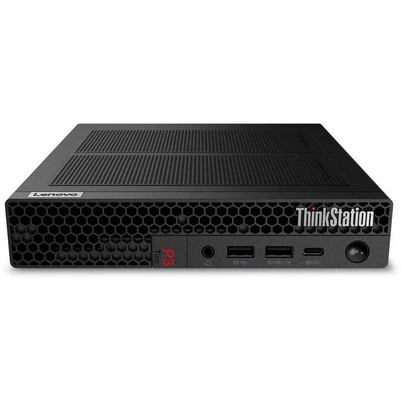 Station de travail Lenovo ThinkStation P3 Gen 2 30K5004KUS - 1 x Intel Core Ultra 5 2nd Gen 235 - Technologie vPro - 32 Go - SSD 1 To - Mini - Noir 30K5004KUS