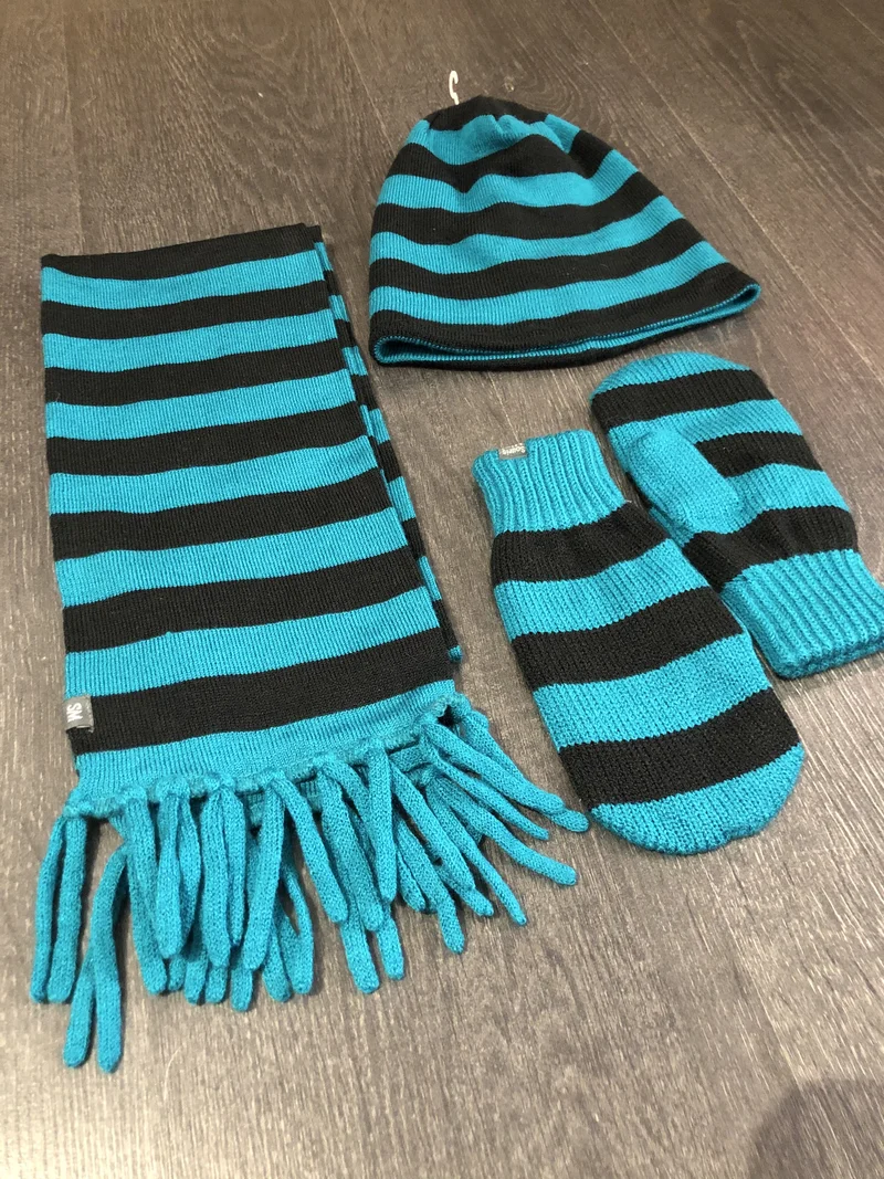 Trio tricot - souris mini - 7-12 ans