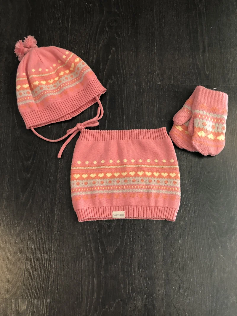 Trio tricot - Souris mini - 18-24 mois