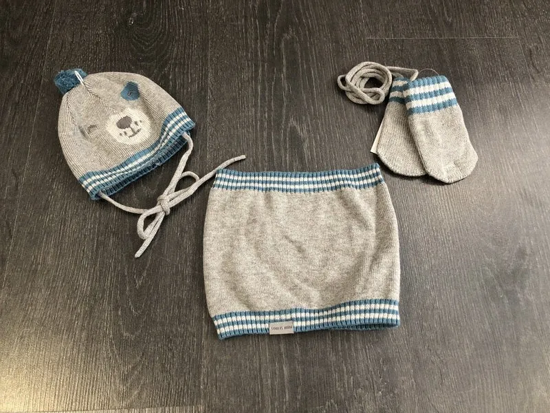 Trio tricot - Souris mini - Petit bébé