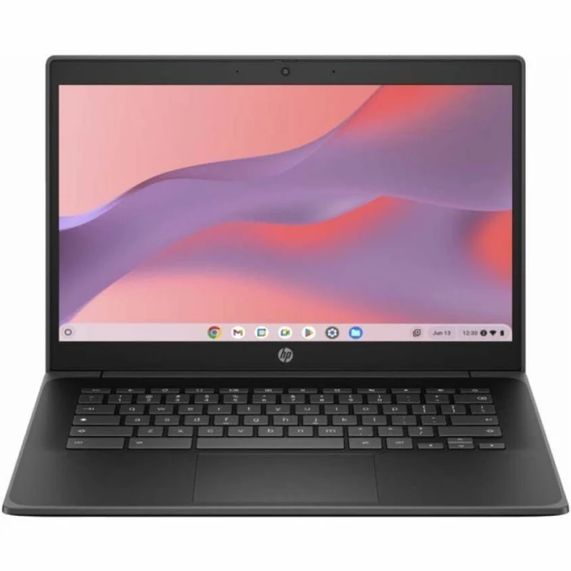 Chromebook robuste HP Fortis G1i 14" avec écran tactile - Full HD - Intel N250 série N - 8 Go - 128 Go de mémoire flash - Clavier anglais et français - Noir de jais - Smart Buy B69SFUT#ABL