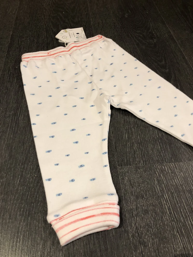 PROMO - 6$ - Pantalon layette - souris mini - 6 mois