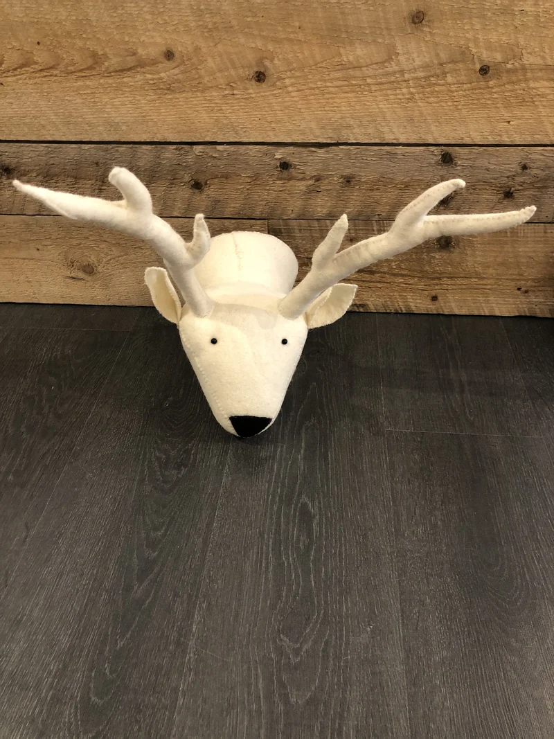 Tête de feutre décorative - souris mini