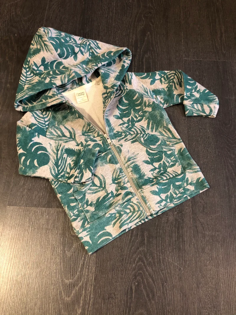 Veste capuchon - nature baby - 1 an