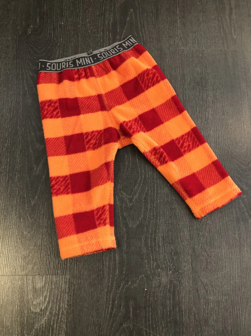 Pantalon polar - souris mini - 6-9 mois