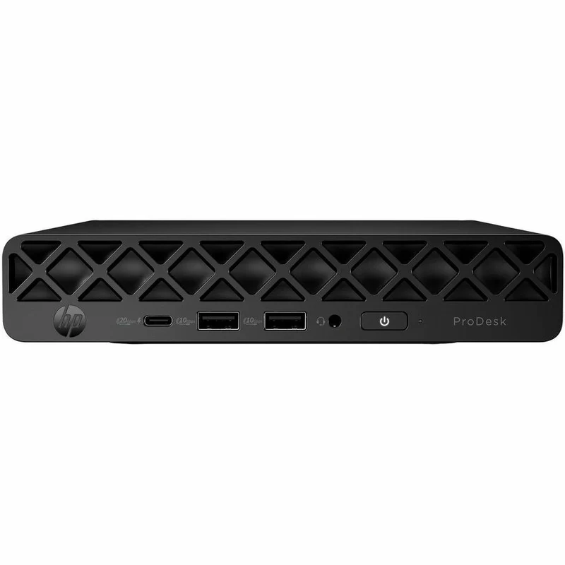 Ordinateur de bureau HP ProDesk 4 G1i - Intel Core Ultra 7 265T - Technologie vPro - 64 Go - SSD 1 To - Mini PC - Jack Black BS7N0UT#ABA