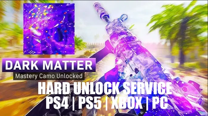 DARK MATTER CAMO [ HARD UNLOCK PLAY ] 100% LEGIT