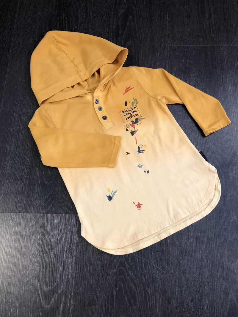 Souris mini hoodie manches longues
