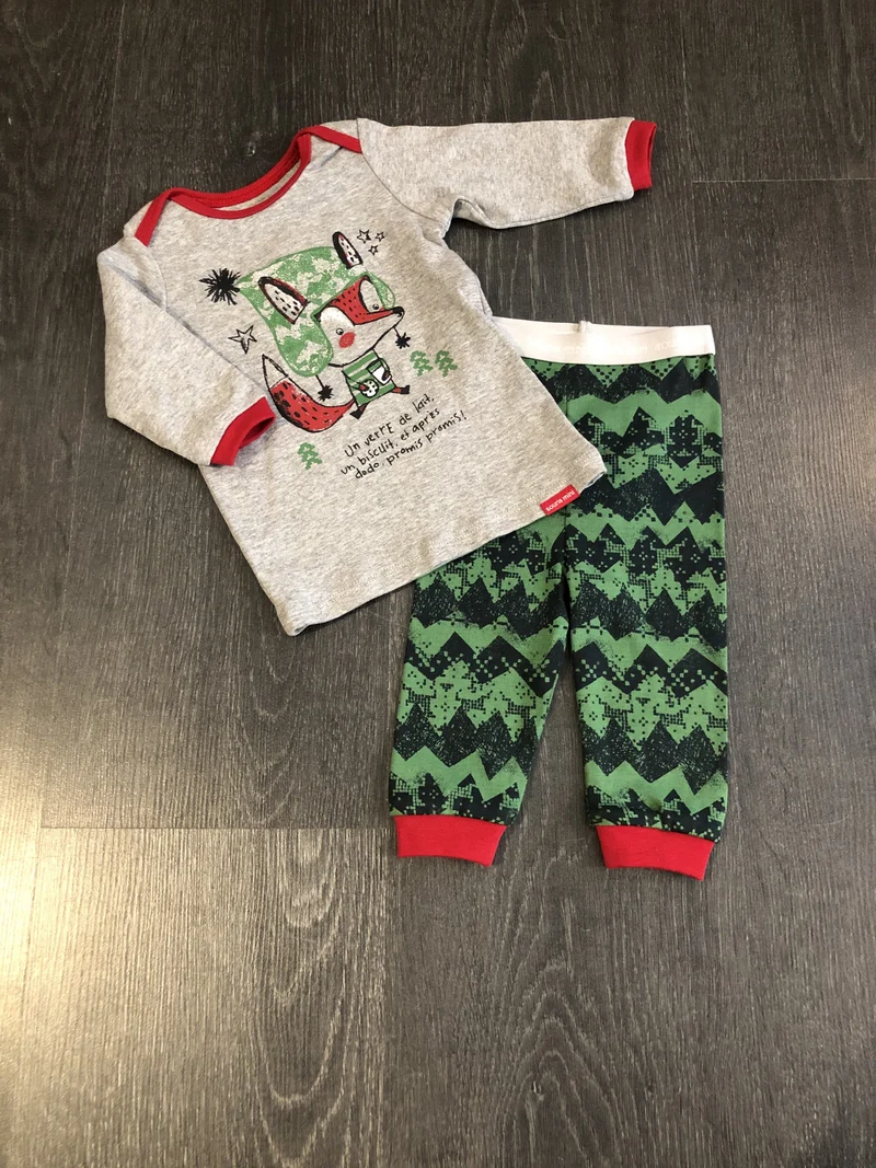 Souris mini pyjama meli melo - 3 mois