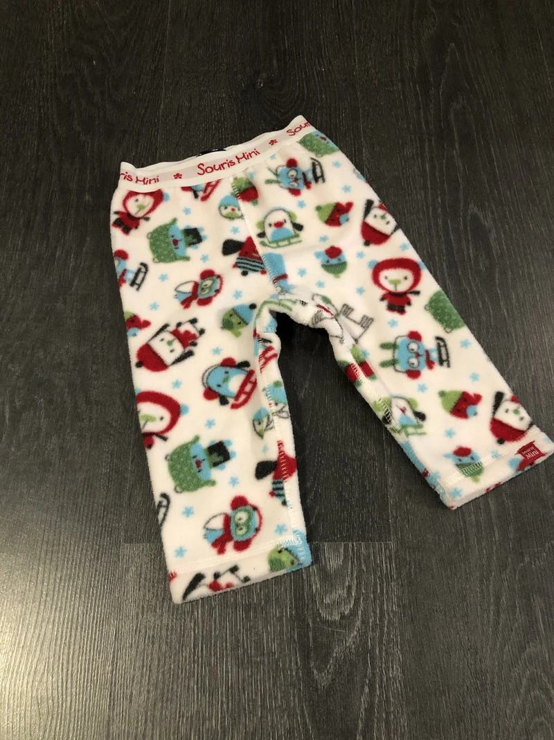 Pantalon polar - souris mini - 6-9 mois