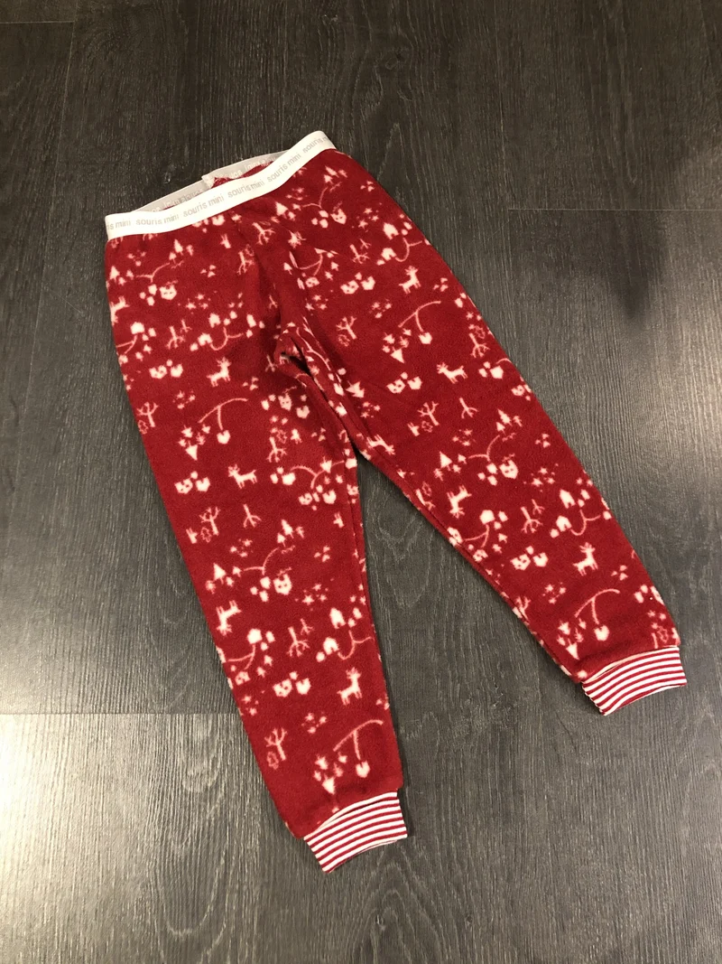 PROMO 6$ - Pantalon de pyjama polar - souris mini - 2-3 ans