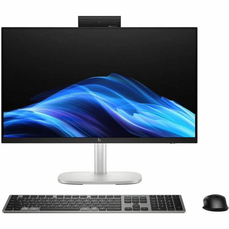 Ordinateur tout-en-un HP EliteStudio 8 AiO G1i - Intel Core Ultra 7 265 - Technologie vPro - 32 Go - SSD 1 To - Écran Full HD 23.8" - Bureau - Argent Pike C7RR4UT#ABC