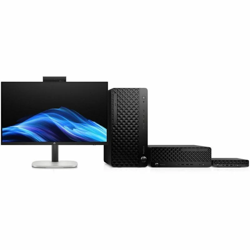 Ordinateur de bureau HP ProDesk 4 G1i - Intel Core Ultra 5 235 - Technologie vPro - 32 Go - SSD 512 Go - Compact - Jack Black BH9F2UT#ABC