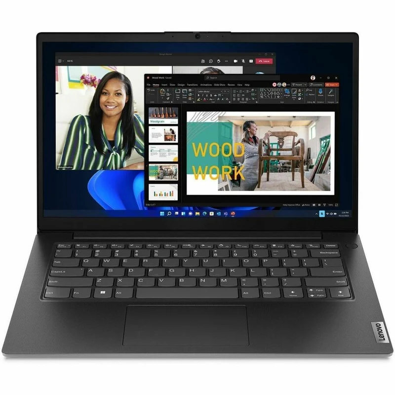 Ordinateur portable Lenovo V14 G4 AMN 82YT010EUS 14" - Full HD - AMD Ryzen 5 7520U - 8 Go - SSD 256 Go - Clavier anglais - Noir professionnel 82YT010EUS