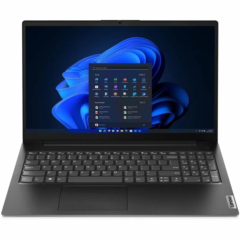 Ordinateur portable Lenovo V15 G4 AMN 83CQ001NUS 15.6" - Full HD - AMD Ryzen 5 7520U - 8 Go - SSD 256 Go - Clavier anglais - Noir professionnel 83CQ001NUS