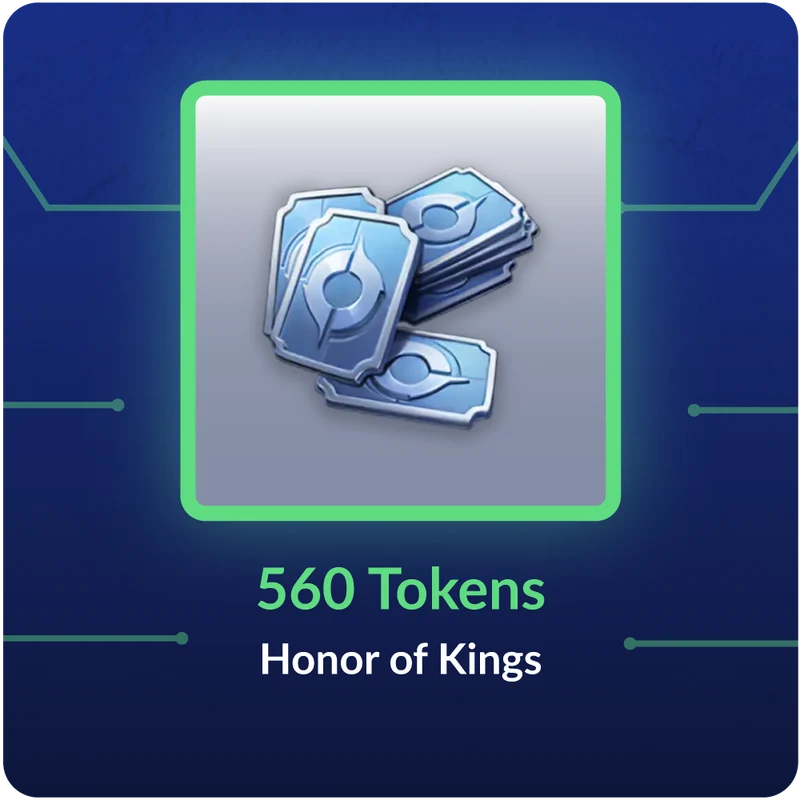 560 Tokens - Honor of Kings