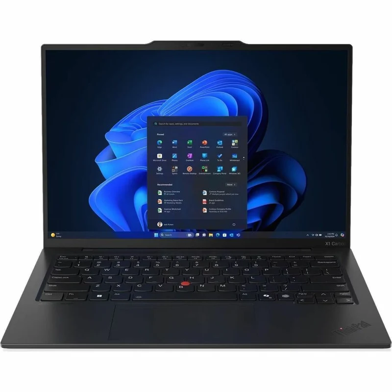 Ordinateur portable Lenovo ThinkPad X1 Carbon Gen 13 21NX00FUCA 14" avec écran tactile - WUXGA - Intel Core Ultra 7 2e génération 255U - Plateforme Intel Evo - 16 Go - SSD 512 Go - Clavier français canadien - Peinture noire 21NX00FUCA