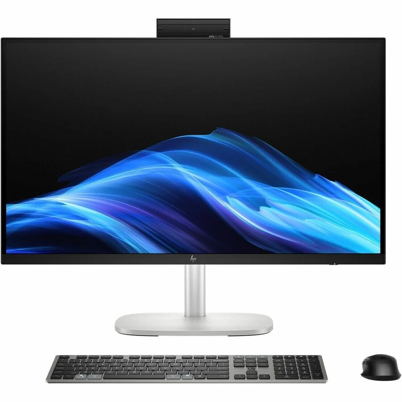 Ordinateur tout-en-un HP EliteStudio 8 AiO G1i - Intel Core Ultra 7 265 - Technologie vPro - 16 Go - SSD 512 Go - Écran tactile QHD 27" - Bureau - Argent Pike C7GL6UT#ABC