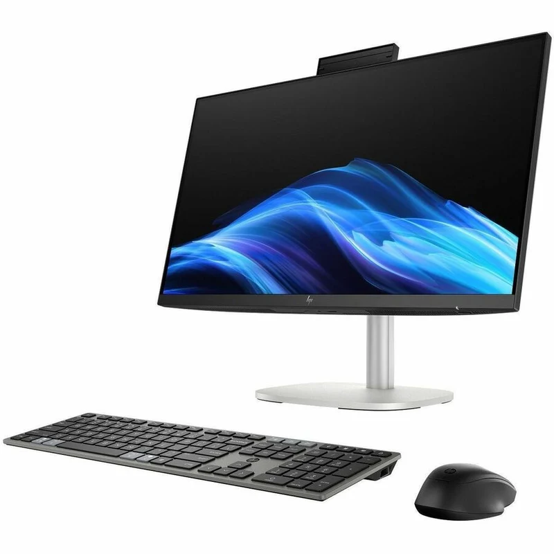 Ordinateur tout-en-un HP EliteStudio 8 AiO G1i - Intel Core Ultra 7 265 - Technologie vPro - 32 Go - SSD 1 To - Écran tactile Full HD 23.8" - Bureau - Argent Pike C7RR8UT#ABC