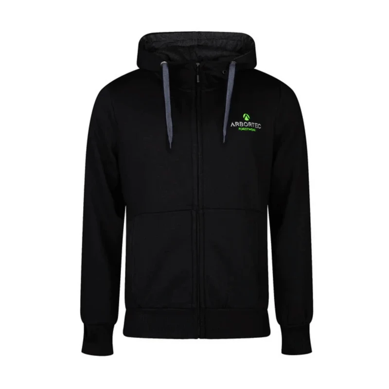 Black Zip Hoodie
