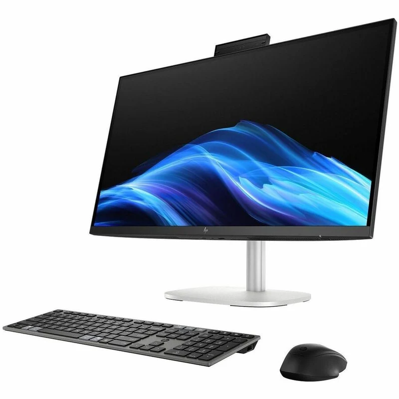 Ordinateur tout-en-un HP EliteStudio 8 AiO G1i - Intel Core Ultra 5 235 - Technologie vPro - 16 Go - SSD 512 Go - Écran tactile QHD 27" - Bureau - Argent Pike C7GL2UT#ABA
