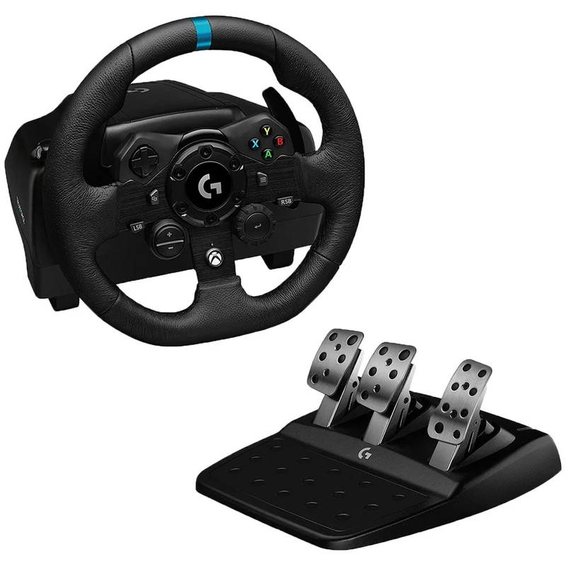 Volant et pédales de course Logitech pour Xbox One et PC 941-000156