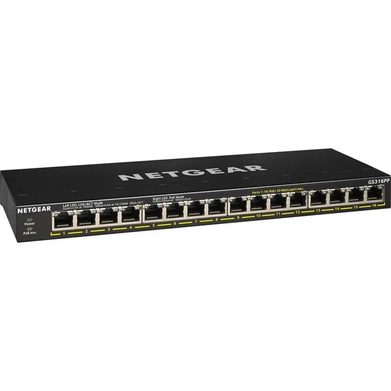 Netgear GS316PP Commutateur Ethernet GS316PP-100NAS