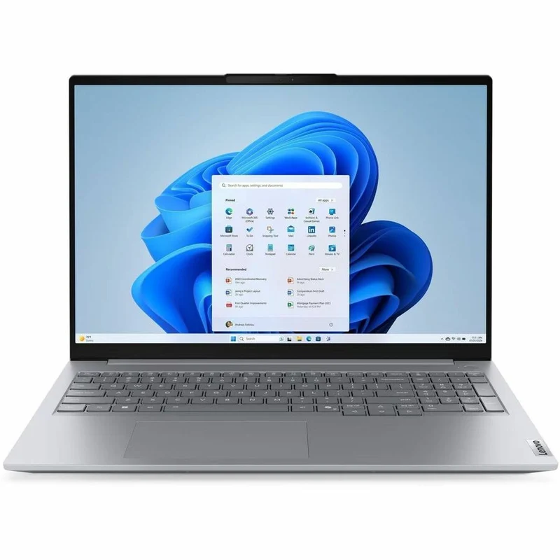 Ordinateur portable Lenovo ThinkBook 16 G8 IRL 21SH000GUS 16 pouces - WUXGA - Intel Core 5 210H - 16 Go - SSD 512 Go - Clavier anglais - Gris arctique 21SH000GUS