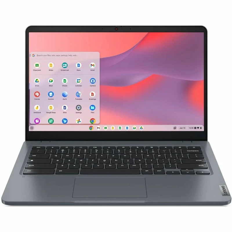 Chromebook Lenovo 14e Gen 3 82W6003CUS Écran tactile 14" - Full HD - Intel N-Series N100 - 8 Go - 64 Go de mémoire flash - Clavier anglais - Gris orage 82W6003CUS