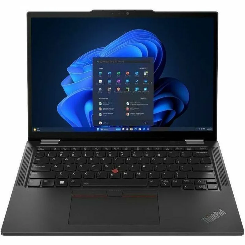 Lenovo ThinkPad X13 Gen 5 21LW002CUS Ordinateur portable convertible 13.3 en 2 avec écran tactile 1" - WUXGA - Intel Core Ultra 5 135U - Technologie vPro - 16 Go - SSD 512 Go - Clavier anglais - Noir 21LW002CUS