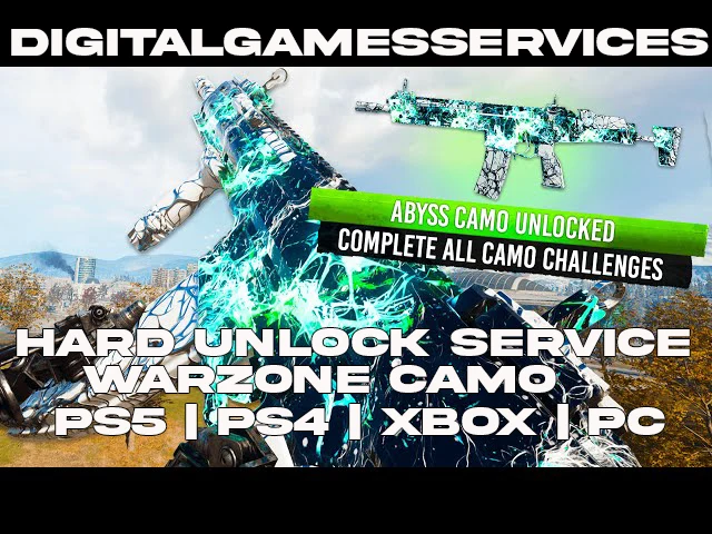 ABYSS CAMO [ HARD UNLOCK PLAY ] 100% LEGIT