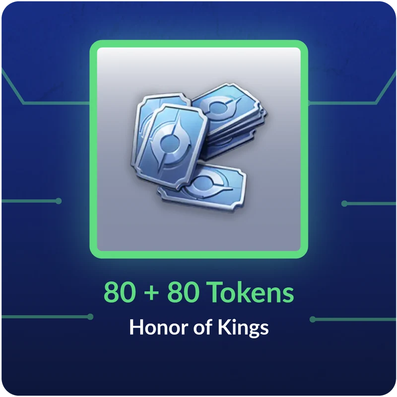 80 + 80 Tokens - Honor of Kings