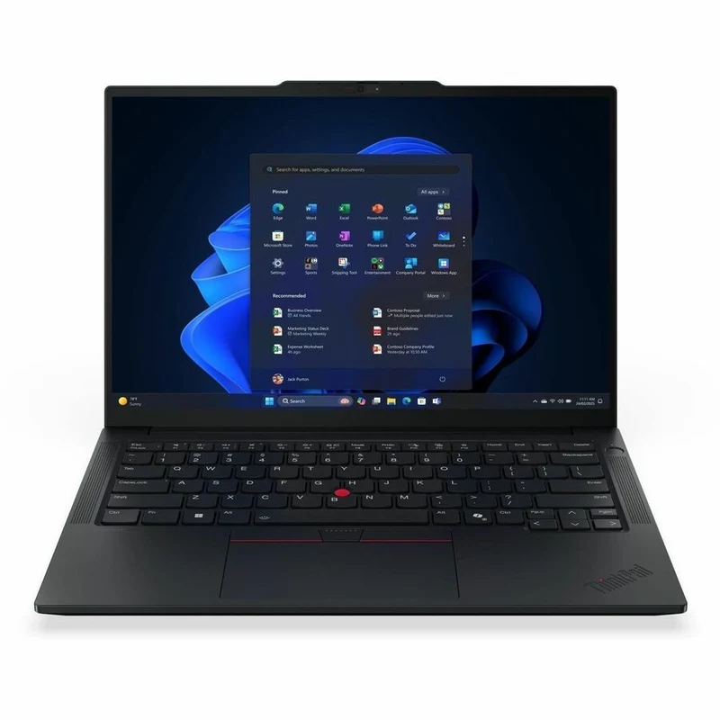 Ordinateur portable Lenovo ThinkPad E14 Gen 7 21SX0039CA 14" - WUXGA - Intel Core Ultra 7 255H - 16 Go - SSD 512 Go - Clavier français canadien - Noir 21SX0039CA