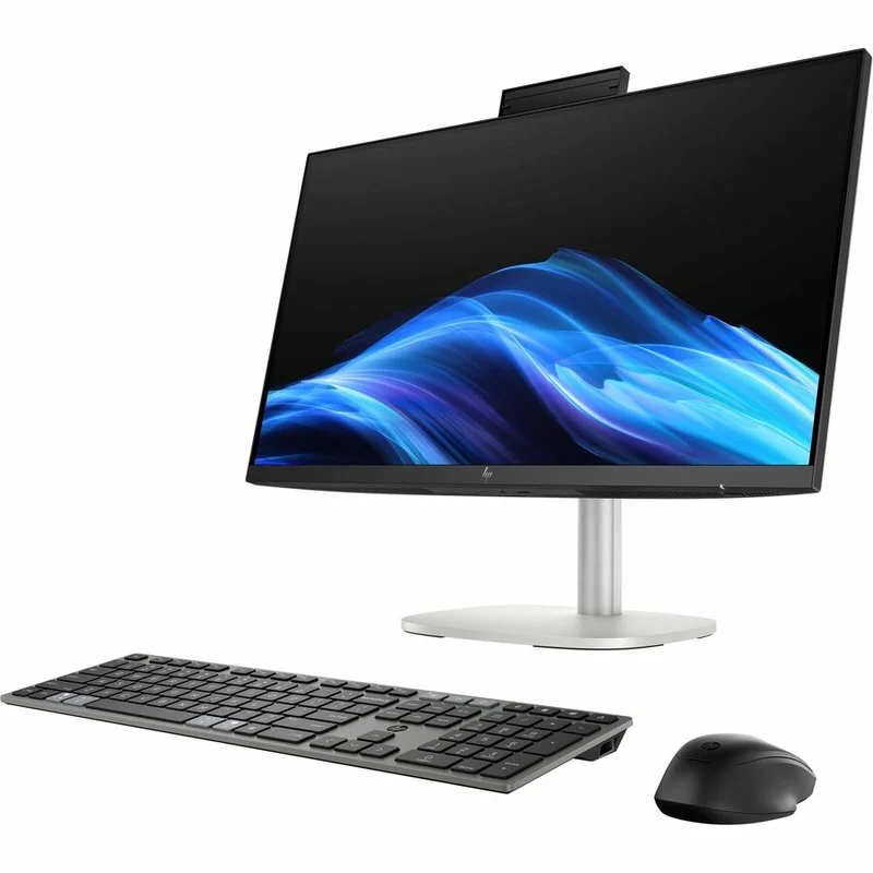 Ordinateur tout-en-un HP EliteStudio 8 AiO G1i - Intel Core Ultra 5 235 - Technologie vPro - 16 Go - SSD 512 Go - Écran tactile Full HD 23.8" - Bureau - Argent Pike C7RS1UT#ABA