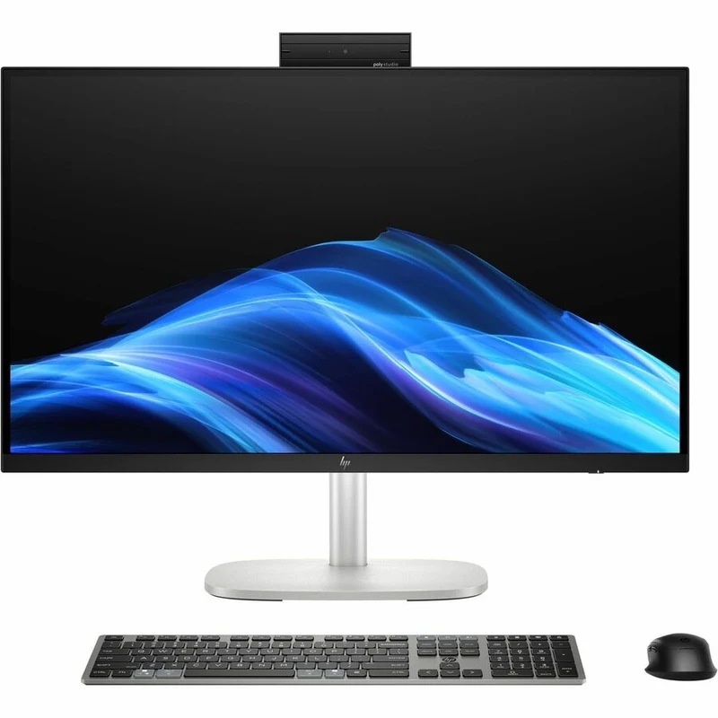 Ordinateur tout-en-un HP EliteStudio 8 AiO G1i - Intel Core Ultra 7 265 - Technologie vPro - 32 Go - SSD 1 To - Écran tactile QHD 27" - Bureau - Argent Pike C7GL5UT#ABC