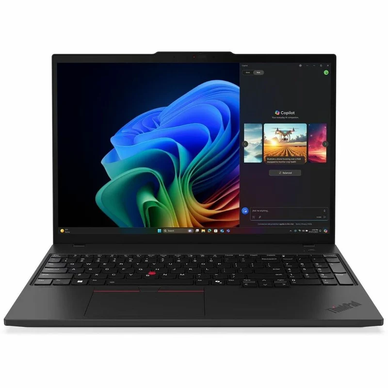 Ordinateur portable Lenovo ThinkPad T16 Gen 4 (21QN0045CA) 16" Copilot+ - WUXGA - AMD Ryzen AI 5 PRO 340 - 16 Go - SSD 256 Go - Clavier français canadien - Noir 21QN0045CA