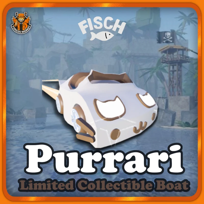 [FISCH] Purrari Limited Collectible Rare Boat