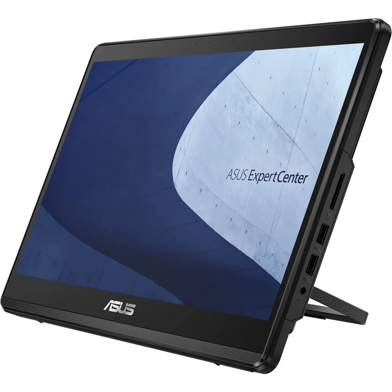 Ordinateur tout-en-un Asus ExpertCenter E1 E1600WKAT-BMR143X - Intel Celeron N4500 - 4 Go - SSD 128 Go - Écran tactile 15.6" - Ordinateur de bureau - Noir E1600WKAT-BMR143X