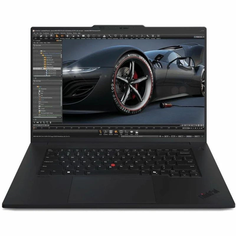 Ordinateur portable Lenovo ThinkPad P1 Gen 7 21KV000XCA 16" avec écran tactile - WQUXGA - Intel Core Ultra 9 185H - Technologie vPro - Plateforme Intel Evo - 32 Go - SSD 1 To - Clavier français - Noir 21KV000XCA