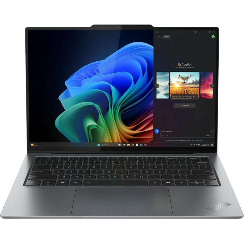 Ordinateur portable Lenovo ThinkPad X9-14 Gen 1 (21QA0005CA) avec écran tactile 14 pouces Copilot+ - 2.8K - Intel Core Ultra 7 258V - Plateforme Intel Evo - 32 Go - SSD 1 To - Clavier français - Gris 21QA0005CA