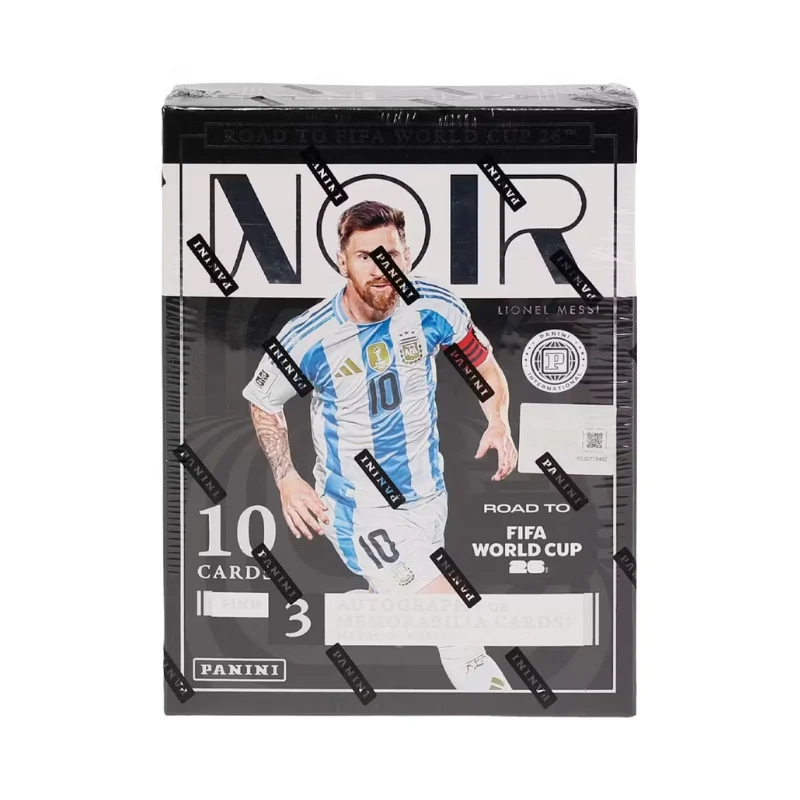 2025/26 Panini Noir Road to World Cup Soccer Hobby International Box