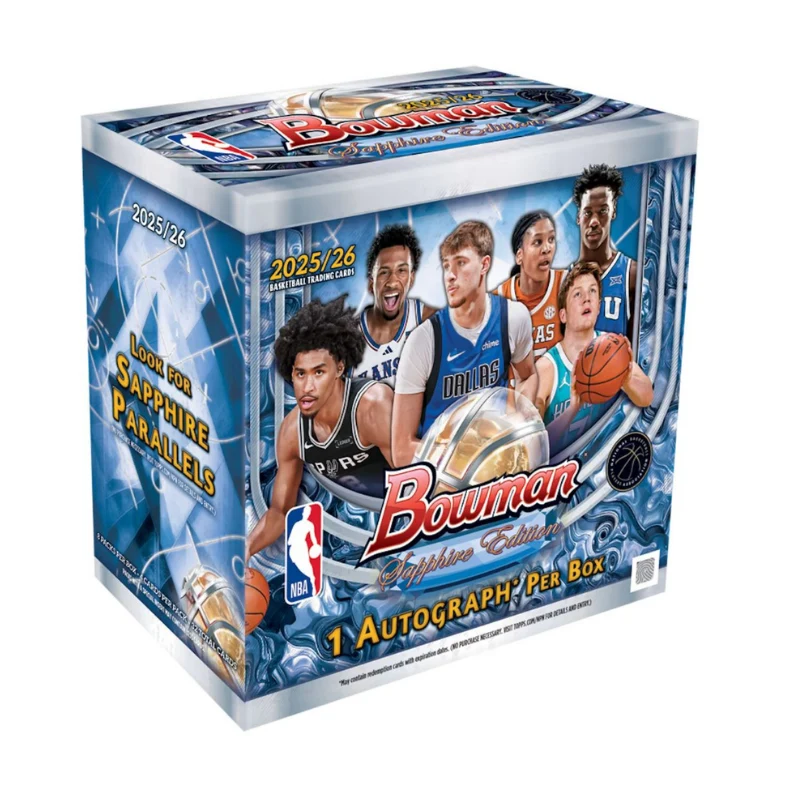 2025/26 Bowman Basketball Sapphire Edition 10 Box Case