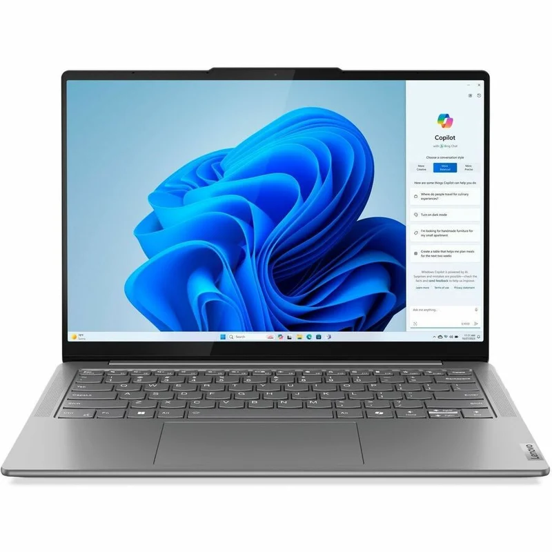 Ordinateur portable Lenovo IdeaPad Slim 7 14IMH9 83D80002CF 14" avec écran tactile - WUXGA - Intel Core Ultra 7 155H - Plateforme Intel Evo - 16 Go - SSD 1 To - Clavier français et anglais - Gris Luna 83D80002CF