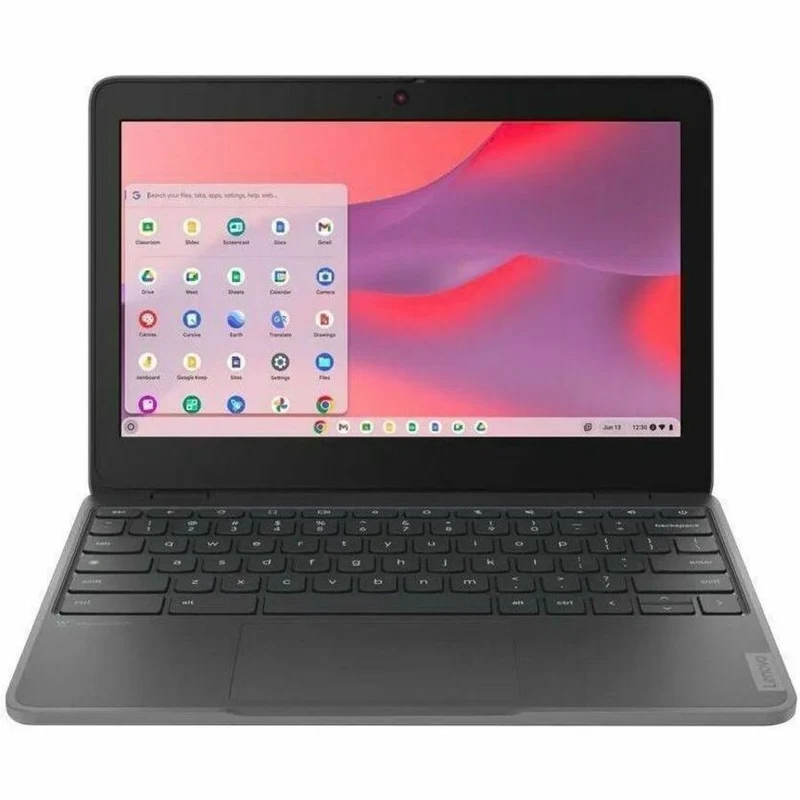 Chromebook Lenovo 100e Gen 4 82W0001FUS 11.6" - HD - Octa-core (ARM Cortex A76 + Cortex A55) - 8 Go - 64 Go de mémoire flash - Clavier anglais - Gris graphite 82W0001FUS