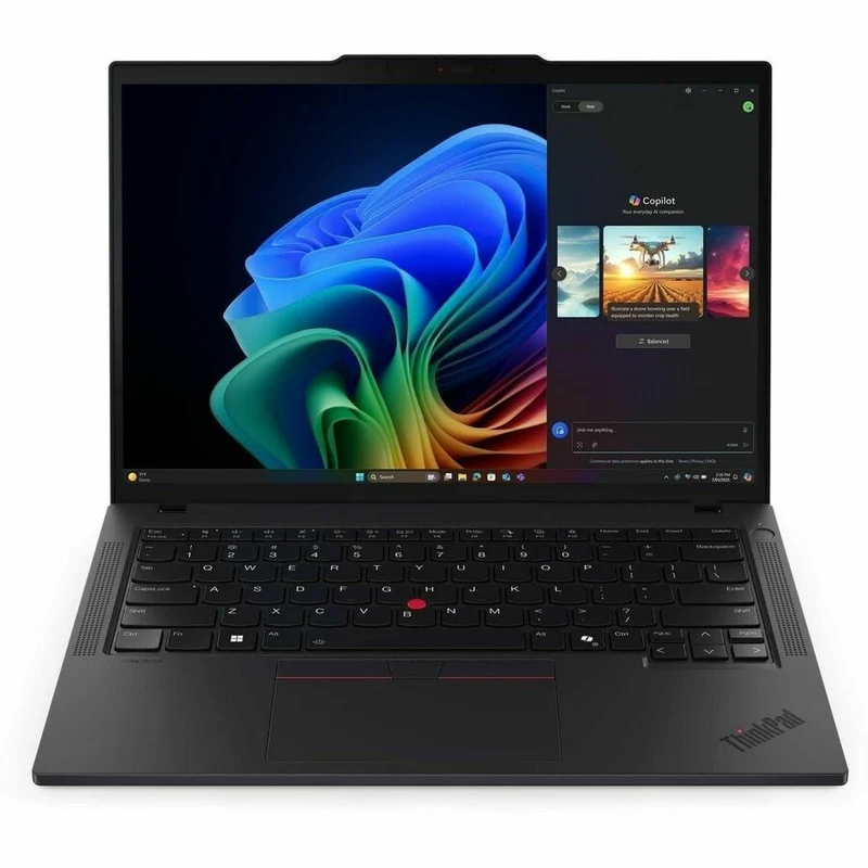 Ordinateur portable Lenovo ThinkPad T14 Gen 6 21QJ00CTUS 14" avec écran tactile Copilot+ - WUXGA - AMD Ryzen AI 7 PRO 350 - 32 Go - SSD 512 Go - Clavier anglais - Noir 21QJ00CTUS