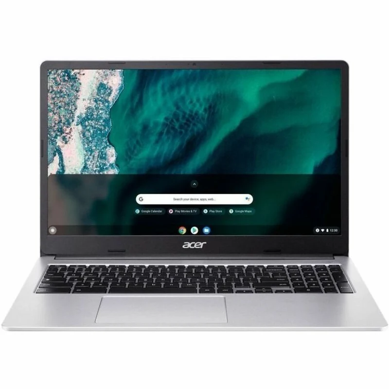 Acer Chromebook 315 CB315-4H CB315-4H-C7A1 Chromebook 15.6" - Full HD - Intel Celeron N4500 - 4 Go - 64 Go de mémoire flash - Clavier anglais (États-Unis) - Argent pur NX.AZ0AA.007