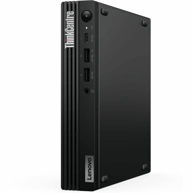 Ordinateur de bureau Lenovo ThinkCentre M75q Gen 5 12RQ001NUS - AMD Ryzen 5 PRO 8600GE - 32 Go - SSD 512 Go - Mini - Noir 12RQ001NUS